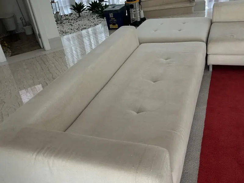 Sofá 2 lugares antes da higienização