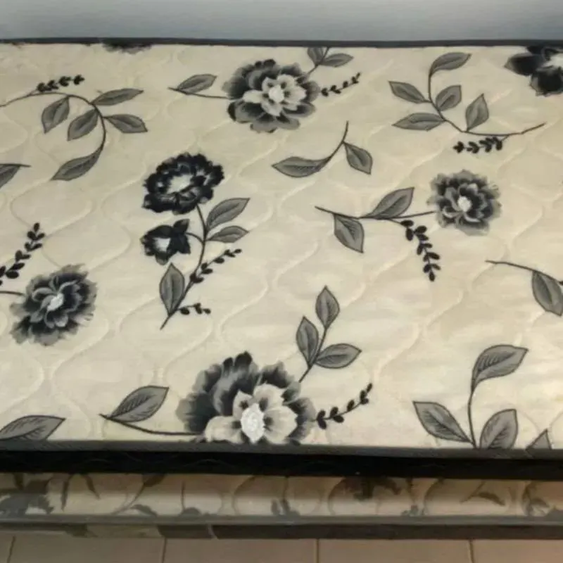 Colchão de solteiro depois da higienização LimpeSanté