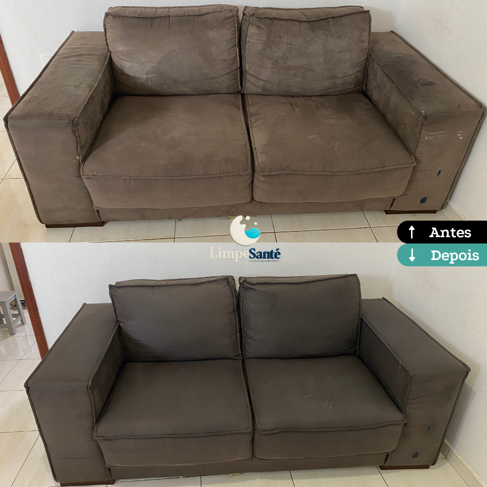 Higienizacao de sofá